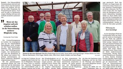 Jahreshauptversammlung 18.03.